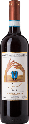 51,95 € Envio grátis | Vinho Tinto Il Marroneto Ignaccio D.O.C. Rosso di Montalcino Tuscany Itália Sangiovese 75 cl