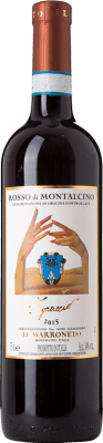 51,95 € Spedizione Gratuita | Vino rosso Il Marroneto Ignaccio D.O.C. Rosso di Montalcino Toscana Italia Sangiovese Bottiglia 75 cl