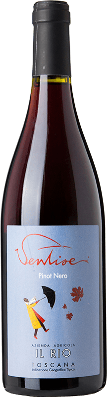 36,95 € Envoi gratuit | Vin rouge Il Rio Ventisei I.G.T. Toscana Toscane Italie Pinot Noir Bouteille 75 cl