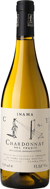 13,95 € Spedizione Gratuita | Vino Bianco Inama I.G.T. Veneto Veneto Italia Chardonnay 75 cl