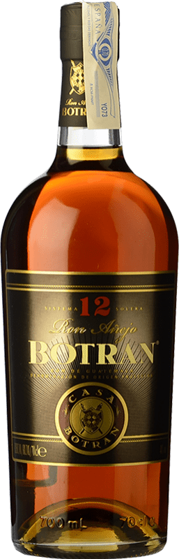 29,95 € Kostenloser Versand | Rum Licorera Quezalteca Botran Añejo Guatemala 12 Jahre Flasche 70 cl