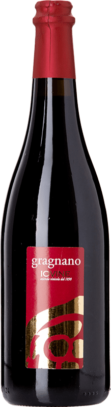 12,95 € Envoi gratuit | Vin Mousseux Rouge Iovine 1890 Gragnano Frizzante — Pétillant I.G.T. Campania Campanie Italie Aglianico, Piedirosso, Sciacarello Bouteille 75 cl