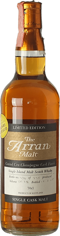 109,95 € 免费送货 | 威士忌单一麦芽威士忌 Isle Of Arran Champagne Giraud Finish 岛屿 英国 瓶子 70 cl