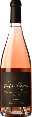 23,95 € Free Shipping | Rosé wine San Pedro Ortega Viuda Negra Finca Prado de las Almas D.O.Ca. Rioja The Rioja Spain Tempranillo Bottle 75 cl