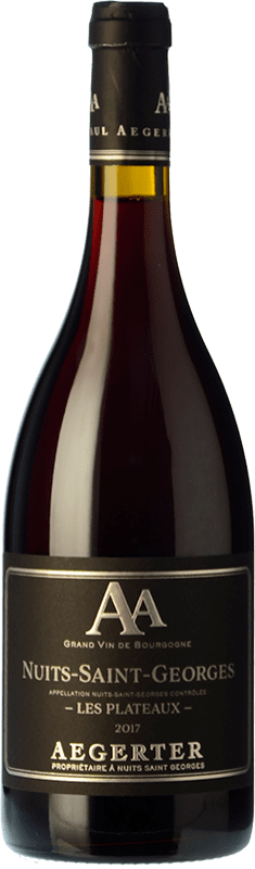 68,95 € Envío gratis | Vino tinto Jean-Luc & Paul Aegerter Les Plateaux Roble A.O.C. Nuits-Saint-Georges Borgoña Francia Pinot Negro Botella 75 cl