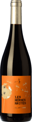 13,95 € Бесплатная доставка | Красное вино Jeff Carrel Les Herbes Hautes Дуб I.G.P. Vin de Pays Languedoc Лангедок Франция Syrah, Grenache, Carignan бутылка 75 cl