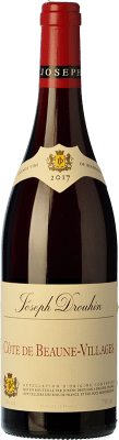 62,95 € Spedizione Gratuita | Vino Rosso Joseph Drouhin Villages Crianza — Invecchiato in Botte A.O.C. Côte de Beaune Borgogna Francia Pinot Nero 75 cl