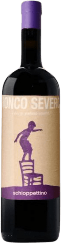 31,95 € Envio grátis | Vinho tinto Ronco Severo D.O.C. Colli Orientali del Friuli Friuli-Venezia Giulia Itália Schioppettino Garrafa 75 cl