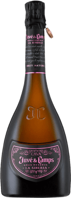 138,95 € 送料無料 | ロゼスパークリングワイン Juvé y Camps La Siberia ブルットの自然 グランド・リザーブ D.O. Cava スペイン Pinot Black ボトル 75 cl