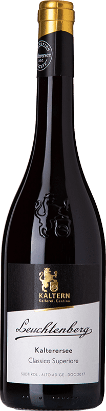 11,95 € Kostenloser Versand | Rotwein Kaltern Leuchtenberg Classico Superiore D.O.C. Lago di Caldaro Trentino-Südtirol Italien Schiava 75 cl