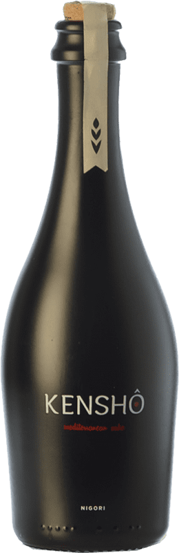 15,95 € Free Shipping | Sake Kenshô Mediterranean Nigori Catalonia Spain Half Bottle 37 cl