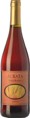 10,95 € Envio grátis | Vinho Rosé Kirios de Adrada Ácrata Verano Espanha Bobal 75 cl