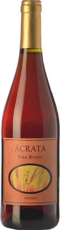 10,95 € Envio grátis | Vinho rosé Kirios de Adrada Ácrata Rosado Verano Espanha Bobal Garrafa 75 cl