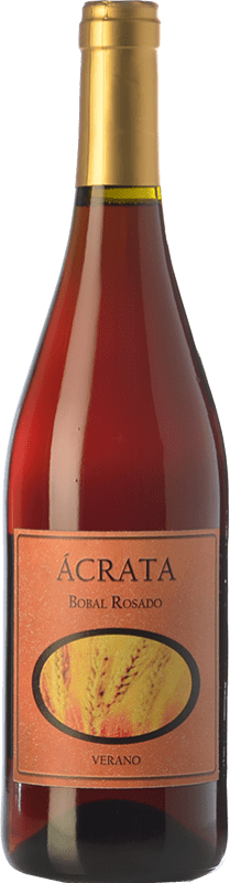 10,95 € Envio grátis | Vinho Rosé Kirios de Adrada Ácrata Verano Espanha Bobal 75 cl