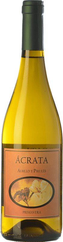 9,95 € Free Shipping | White wine Kirios de Adrada Ácrata Albillo y Pirulés Primavera Aged Spain Albillo Bottle 75 cl