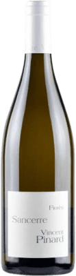 32,95 € Envio grátis | Vinho branco Vincent Pinard Cuvée Florès A.O.C. Sancerre Loire França Sauvignon Branca Garrafa 75 cl