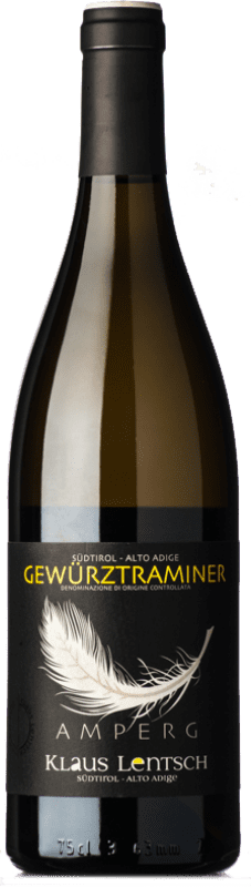 16,95 € Free Shipping | White wine Klaus Lentsch Amperg D.O.C. Alto Adige Trentino-Alto Adige Italy Gewürztraminer Bottle 75 cl