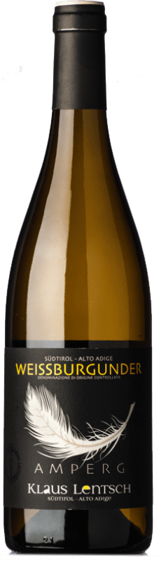 16,95 € Envío gratis | Vino blanco Klaus Lentsch Amperg D.O.C. Alto Adige Trentino-Alto Adige Italia Pinot Blanco Botella 75 cl