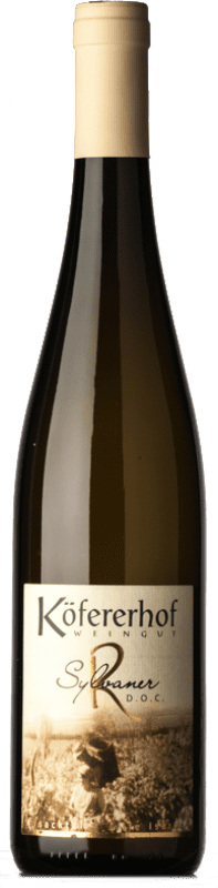 32,95 € Envio grátis | Vinho branco Köfererhof R D.O.C. Alto Adige Trentino-Alto Adige Itália Sylvaner Garrafa 75 cl