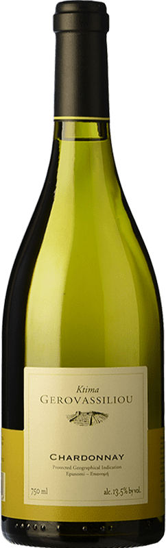 35,95 € Spedizione Gratuita | Vino bianco Ktima Gerovassiliou Crianza Grecia Chardonnay Bottiglia 75 cl