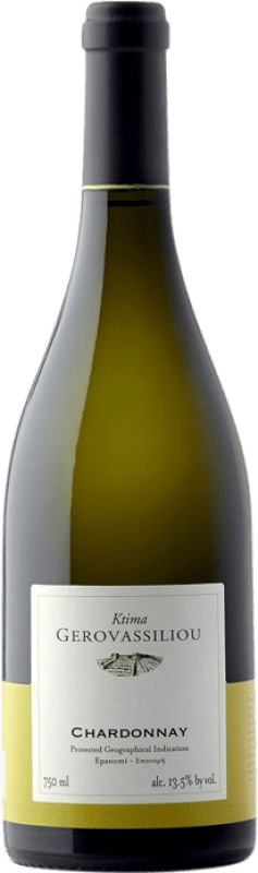 22,95 € Free Shipping | White wine Ktima Gerovassiliou Aged Greece Chardonnay Bottle 75 cl