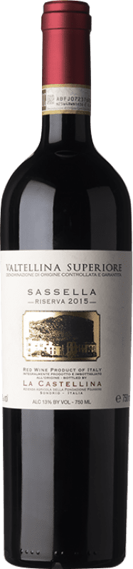 26,95 € Envoi gratuit | Vin Rouge La Castellina Sassella Le Barbarine Supérieur D.O.C. Valtellina Lombardia Italie Nebbiolo Bouteille 75 cl
