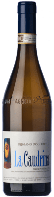 13,95 € Envio grátis | Vinho doce La Caudrina D.O.C.G. Moscato d'Asti Piemonte Itália Mascate Branco Garrafa 75 cl