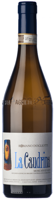 13,95 € Бесплатная доставка | Сладкое вино La Caudrina D.O.C.G. Moscato d'Asti Пьемонте Италия Muscat White бутылка 75 cl