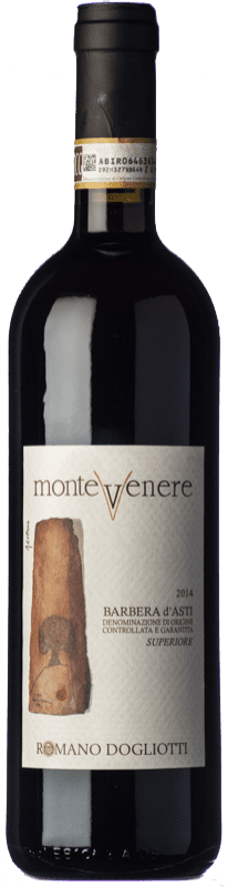 15,95 € Envio grátis | Vinho tinto La Caudrina Montevenere Superiore D.O.C. Barbera d'Asti Piemonte Itália Barbera Garrafa 75 cl