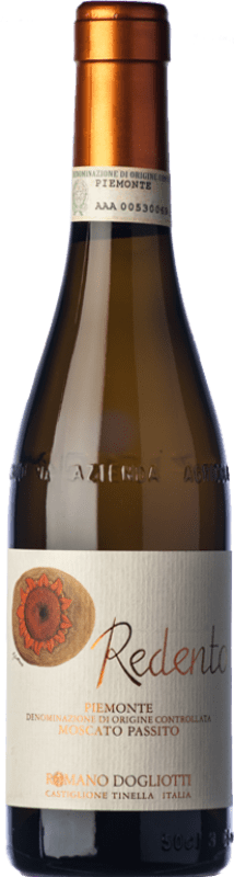 19,95 € Envio grátis | Vinho Doce La Caudrina Redento Passito D.O.C. Piedmont Piemonte Itália Moscato Garrafa Medium 50 cl