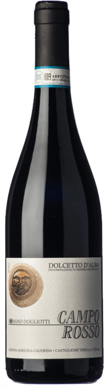 11,95 € 免费送货 | 红酒 La Caudrina Campo Rosso D.O.C.G. Dolcetto d'Alba 皮埃蒙特 意大利 Dolcetto 瓶子 75 cl