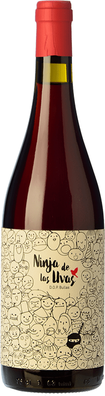 21,95 € Kostenloser Versand | Rotwein La del Terreno Ninja de las Uvas Eiche D.O. Bullas Spanien Garnacha — Grenache 75 cl