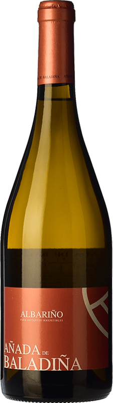23,95 € Envío gratis | Vino blanco Lagar de Besada Añada de Baladiña D.O. Rías Baixas Galicia España Albariño Botella 75 cl