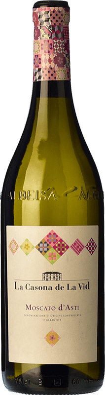 9,95 € Envio grátis | Vinho branco Lagar de Isilla La Casona de la Vid D.O.C.G. Moscato d'Asti Piemonte Itália Mascate Branco Garrafa 75 cl