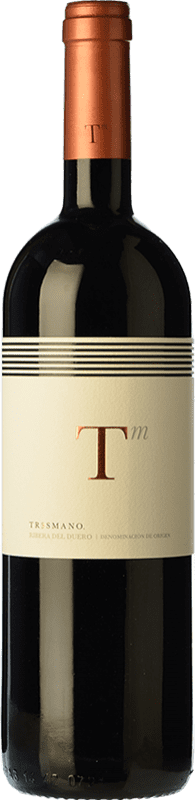 171,95 € 免费送货 | 红酒 Lagar Tr3smano Tresmano TM 岁 D.O. Ribera del Duero 卡斯蒂利亚莱昂 西班牙 Tempranillo 瓶子 75 cl