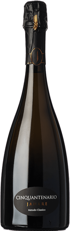 18,95 € Envío gratis | Espumoso Blanco La Guardiense Janare Metodo Classico Cinquantenario Brut Classic Clásico D.O.C. Falanghina del Sannio Campania Italia Falanghina Botella 75 cl
