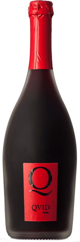 11,95 € Envio grátis | Espumante tinto La Guardiense Rosso Frizzante Quid I.G.T. Beneventano Campania Itália Bacca Vermelha Garrafa 75 cl