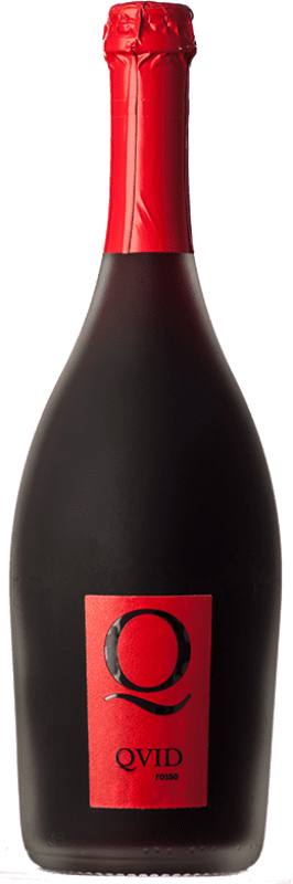11,95 € 送料無料 | 赤いスパークリングワイン La Guardiense Rosso Frizzante Quid I.G.T. Beneventano カンパニア イタリア Bacca Red ボトル 75 cl