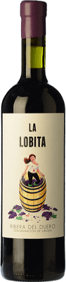 43,95 € Free Shipping | Red wine La Loba Wines La Lobita Tinto Young D.O. Ribera del Duero Castilla y León Spain Tempranillo, Albillo Bottle 75 cl