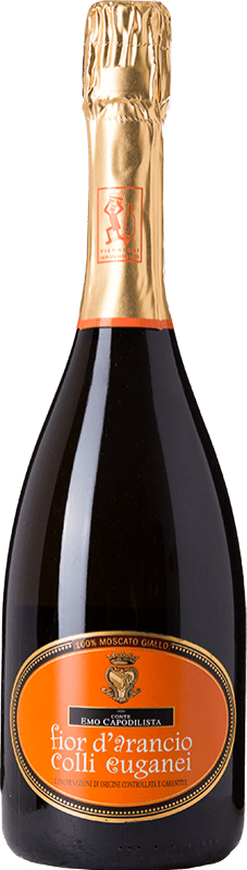 12,95 € Envoi gratuit | Vin Mousseux Blanc La Montecchia Conte Emo Capodilista Moscato Spumante D.O.C.G. Colli Euganei Fior d'Arancio Vénétie Italie Muscat Bouteille 75 cl