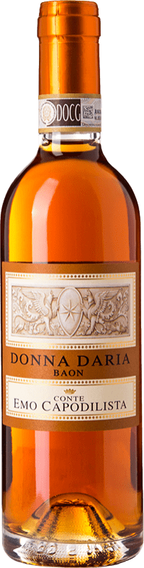 29,95 € 免费送货 | 甜葡萄酒 La Montecchia Conte Emo Capodilista Donna Daria D.O.C.G. Colli Euganei Fior d'Arancio 威尼托 意大利 Moscato — 麝香葡萄 半瓶装 37 cl