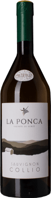 16,95 € Envoi gratuit | Vin blanc La Ponca D.O.C. Collio Goriziano-Collio Frioul-Vénétie Julienne Italie Sauvignon Bouteille 75 cl