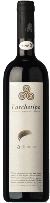 18,95 € Envoi gratuit | Vin Rouge L'Archetipo I.G.T. Puglia Pouilles Italie Aglianico Eco — Biologique 75 cl