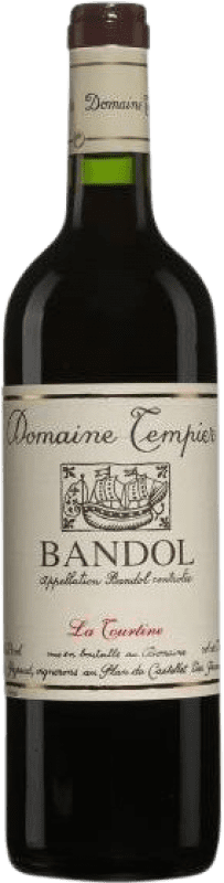 72,95 € Free Shipping | Red wine Domaine Tempier La Tourtine A.O.C. Bandol Provence France Grenache Tintorera, Mourvèdre, Cinsault Bottle 75 cl