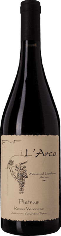 72,95 € Free Shipping | Red wine L'Arco di Luca Pietrus I.G.T. Veronese Veneto Italy Corvina, Rondinella, Molinara Bottle 75 cl