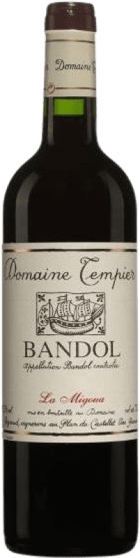 69,95 € Free Shipping | Red wine Tempier La Migoua A.O.C. Bandol Provence France Syrah, Grenache Tintorera, Mourvèdre, Cinsault Bottle 75 cl