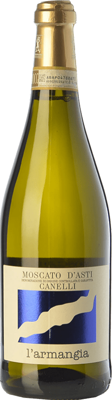 11,95 € 免费送货 | 甜酒 L'Armangia Canelli Il Giai D.O.C.G. Moscato d'Asti 皮埃蒙特 意大利 Muscat White 瓶子 75 cl