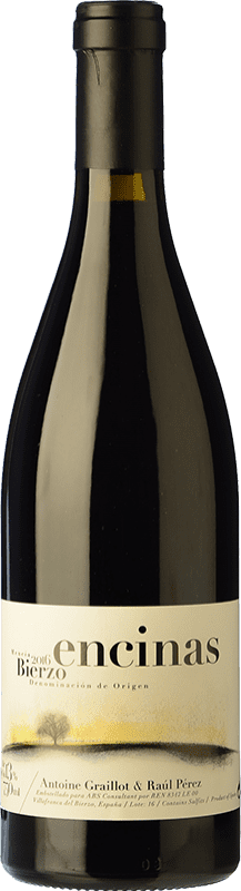 22,95 € Бесплатная доставка | Красное вино Las Encinas старения D.O. Bierzo Кастилия-Леон Испания Mencía бутылка 75 cl