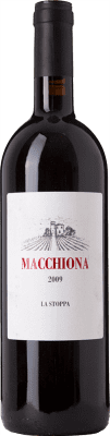 34,95 € Envío gratis | Vino Tinto La Stoppa Macchiona I.G.T. Emilia Romagna Emilia-Romagna Italia Bonarda, Barbera Eco — Ecológico 75 cl