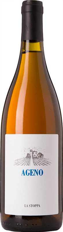38,95 € 送料無料 | 白ワイン La Stoppa Ageno I.G.T. Emilia Romagna エミリア=ロマーニャ イタリア Malvasia — マルヴァジア, Trebbiano — トレッビアーノ, Ortrugo — オルトルーゴ Eco — エコ ビオ オーガニック 75 cl